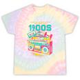 Joke 90s Please Be Patient With Me I'm From The 1900s Premium Tri-Blend Tie-Dye T-Shirts Hazy Rainbow Tie-Dye