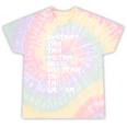 Do You Know The Muffin Man DYKTMM Nostalgia Quote Tie-Dye T-Shirts Hazy Rainbow Tie-Dye