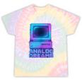 Lofi Reverie Analog Dreams Pixel 90s Desktop VHS Nostalgia Tie-Dye T-Shirts Hazy Rainbow Tie-Dye
