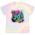 I Love The 70s Retro Cassette Roller Vinyl Disco Nostalgia Tie-Dye T-Shirts Hazy Rainbow Tie-Dye I Love The 70s Retro Cassette Roller Vinyl Disco Nostalgia Tie-Dye T-Shirts Hazy Rainbow Tie-Dye
