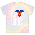Love Yugoslavia Proud Yugoslav Nostalgia Tie-Dye T-Shirts Hazy Rainbow Tie-Dye