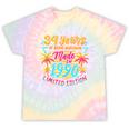 Made In 1990 Limited Edition 90s Nostalgia 34th Birthday Tie-Dye T-Shirts Hazy Rainbow Tie-Dye