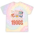 Be Nice To Me I'm From The 1900s Premium Tie-Dye T-Shirts Hazy Rainbow Tie-Dye