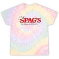 No Bags At SPAG'S Shrewsbury Defunct Store Nostalgia Vintage Premium Tri-Blend Tie-Dye T-Shirts Hazy Rainbow Tie-Dye