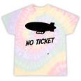 No Ticket Jones 80's Nostalgia Tie-Dye T-Shirts Hazy Rainbow Tie-Dye