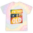Im This Old Retro 80s 90s VHS Cassette Floppy Disk Nostalgia Tie-Dye T-Shirts Hazy Rainbow Tie-Dye