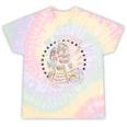 Be Patient With Me I'm From The 1900s Skeleton Women Tie-Dye T-Shirts Hazy Rainbow Tie-Dye