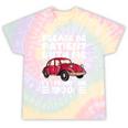 Be Patient With Me I'm From The 1900s Vintage Car Humor Tie-Dye T-Shirts Hazy Rainbow Tie-Dye