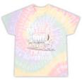 Playful Pace Humor Please Be Patient I'm From The 1900s Premium Tie-Dye T-Shirts Hazy Rainbow Tie-Dye