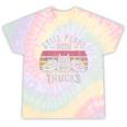 Still Plays With Trucks Nostalgia Classic Tie-Dye T-Shirts Hazy Rainbow Tie-Dye