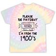 Please Be-Patient I'm From The 1900s Retro Cassette Tape Tie-Dye T-Shirts Hazy Rainbow Tie-Dye