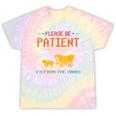 Please Be Patient With Me I'm From The 1900s 2024 Mom Dad Tie-Dye T-Shirts Hazy Rainbow Tie-Dye Please Be Patient With Me I'm From The 1900s 2024 Mom Dad Tie-Dye T-Shirts Hazy Rainbow Tie-Dye