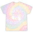 Please Be Patient With Me I'm From The 1900s Aged Camera Premium Tie-Dye T-Shirts Hazy Rainbow Tie-Dye