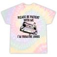 Please Be Patient With Me I'm From The 1900s Cassette Pencil Premium Tie-Dye T-Shirts Hazy Rainbow Tie-Dye Please Be Patient With Me I'm From The 1900s Cassette Pencil Premium Tie-Dye T-Shirts Hazy Rainbow Tie-Dye