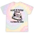 Please Be Patient With Me I'm From The 1900s Cassette Pencil Tie-Dye T-Shirts Hazy Rainbow Tie-Dye Please Be Patient With Me I'm From The 1900s Cassette Pencil Tie-Dye T-Shirts Hazy Rainbow Tie-Dye