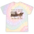 PLEASE BE PATIENT WITH ME I'M FROM THE 1900s Clever Tie-Dye T-Shirts Hazy Rainbow Tie-Dye