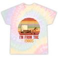 Please Be Patient With Me I'm From The 1900s Cool Dad Tie-Dye T-Shirts Hazy Rainbow Tie-Dye