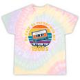 Please Be Patient With Me I'm From The 1900s Dad Tie-Dye T-Shirts Hazy Rainbow Tie-Dye