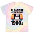 Please Be Patient With Me I'm From The 1900s Floppy Disk Premium Tie-Dye T-Shirts Hazy Rainbow Tie-Dye