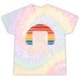 Please Be Patient With Me I'm From The 1900s Floppy Disk Premium Tri-Blend Tie-Dye T-Shirts Hazy Rainbow Tie-Dye