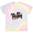 Please Be Patient With Me I'm From The 1900s Humorous Saying Premium Tri-Blend Tie-Dye T-Shirts Hazy Rainbow Tie-Dye