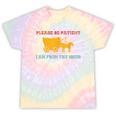 Please Be Patient I'm From The 1900s Millennial Humor Retro Tie-Dye T-Shirts Hazy Rainbow Tie-Dye