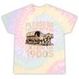 Please Be Patient With My I'm From The 1900s Retired Tie-Dye T-Shirts Hazy Rainbow Tie-Dye