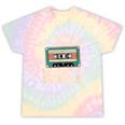 Please Patient I'm From The 1900s Retro Cassette Humor Tie-Dye T-Shirts Hazy Rainbow Tie-Dye
