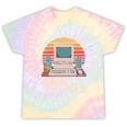 Please Be Patient I'm From The 1900s Retro Computer Geek PC Tie-Dye T-Shirts Hazy Rainbow Tie-Dye