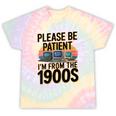Please Be Patient I'm From The 1900s Retro Computer Tie-Dye T-Shirts Hazy Rainbow Tie-Dye