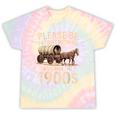 Please Be Patient With Me I'm From The 1900s Retro Humor Tie-Dye T-Shirts Hazy Rainbow Tie-Dye