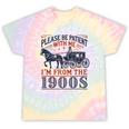Please Be Patient With Me I'm From The 1900s Retro Nostalgic Premium Tie-Dye T-Shirts Hazy Rainbow Tie-Dye