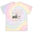 Please Be Patient I'm From The 1900s Retro Premium Tri-Blend Tie-Dye T-Shirts Hazy Rainbow Tie-Dye