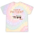 Please Be Patient With Me I'm From The 1900s Retro Trail Tie-Dye T-Shirts Hazy Rainbow Tie-Dye