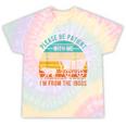 PLEASE BE PATIENT I'M FROM THE 1900s Vintage 1900s 90s Tie-Dye T-Shirts Hazy Rainbow Tie-Dye