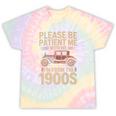 Please Be Patient With Me I'm From The 1900s Vintage Car Premium Tie-Dye T-Shirts Hazy Rainbow Tie-Dye