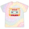 Please Be Patient With Me I'm From The 1900s Vintage Dad Premium Tie-Dye T-Shirts Hazy Rainbow Tie-Dye