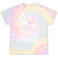 Please Be Patient I'm From The 1900s Vintage Humor 90s Kids Premium Tie-Dye T-Shirts Hazy Rainbow Tie-Dye