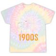 Please Be Patient With Me I'm From The 1900s Vintage Oldie Tie-Dye T-Shirts Hazy Rainbow Tie-Dye