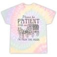 Please Be Patient With Me I'm From The 1900s Vintage 1900s Premium Tri-Blend Tie-Dye T-Shirts Hazy Rainbow Tie-Dye