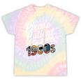 Please Be Patient I'm From The 1900s Vintage Tech Graphic Raglan Baseball Tee Tie-Dye T-Shirts Hazy Rainbow Tie-Dye