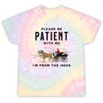 Please Be Patient I'm From The 1900s Vintage Tie-Dye T-Shirts Hazy Rainbow Tie-Dye