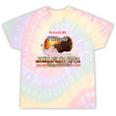 Please Be Patient With Me I'm From The 1900s Vintage Turkey Tie-Dye T-Shirts Hazy Rainbow Tie-Dye