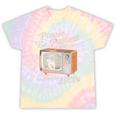 Please Be Patient With Me I'm From The 1900s Vintage TV Tie-Dye T-Shirts Hazy Rainbow Tie-Dye