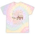 Please Be Patient With Me I'm From The 1900s Western Humor Tie-Dye T-Shirts Hazy Rainbow Tie-Dye