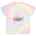 Please Be Patient I'm From The 1900s Western Wagon Tie-Dye T-Shirts Hazy Rainbow Tie-Dye