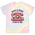Please Be Patient With Me I'm From The 1900s Women Girl Premium Tri-Blend Tie-Dye T-Shirts Hazy Rainbow Tie-Dye