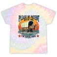 Please Be Patient With Me I'm From The 1900s Women Men Raglan Baseball Tee Tie-Dye T-Shirts Hazy Rainbow Tie-Dye