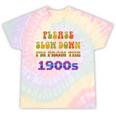Please Slow Down I'm From The 1900s Retro Vintage 70 Premium Tri-Blend Tie-Dye T-Shirts Hazy Rainbow Tie-Dye Please Slow Down I'm From The 1900s Retro Vintage 70 Premium Tri-Blend Tie-Dye T-Shirts Hazy Rainbow Tie-Dye