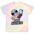 Rare Aesthetic Retro Nostalgia Y2K Vibes Tie-Dye T-Shirts Hazy Rainbow Tie-Dye